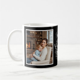 Caneca De Café Mom Greatest Blessing Heartfelt 2 Photo Black
