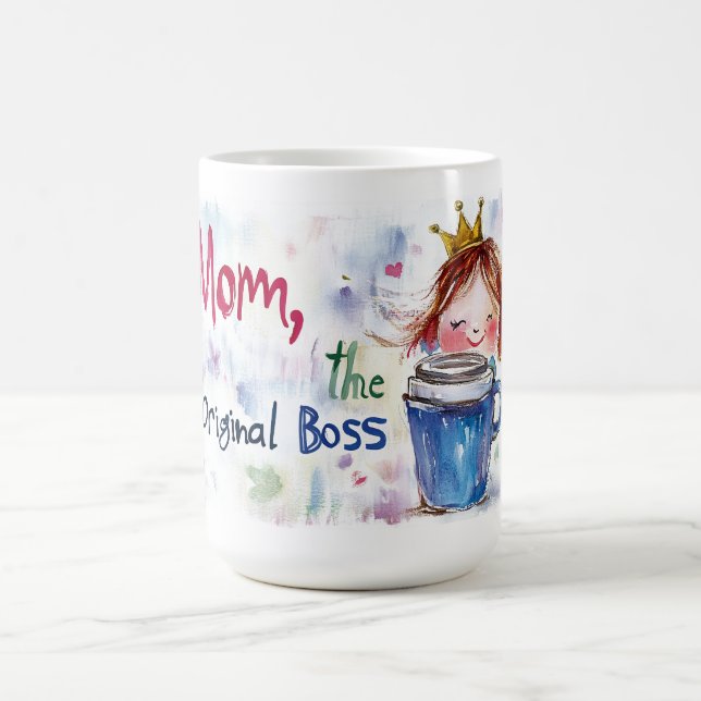 Caneca De Café Mom, the original Boss (Centro)