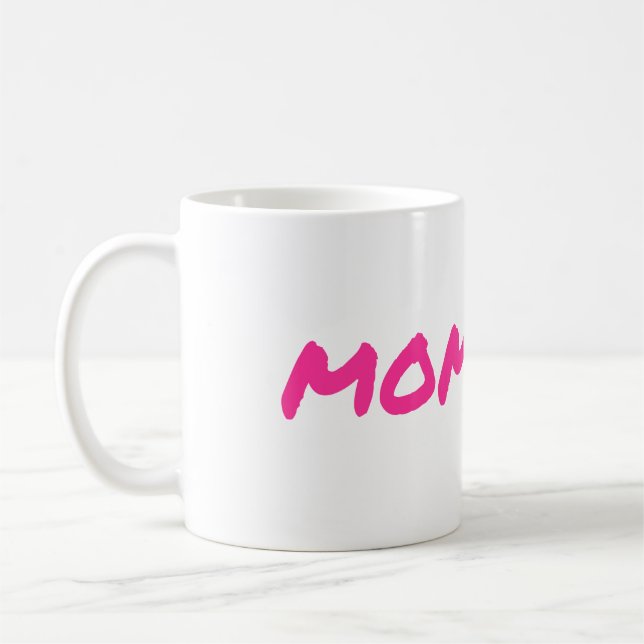 Caneca De Café Momager Para Chefe Lady Mamãe Momprenuer (Esquerda)