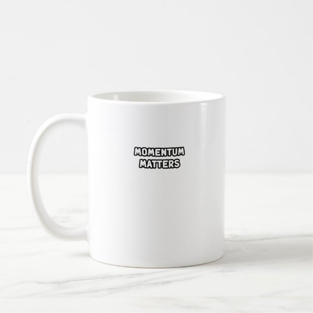 Caneca De Café Momentem Importa Progresso Ação Avançar (Esquerda)