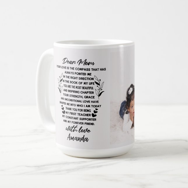 Caneca De Café Momentos que importam (Frente Esquerda)