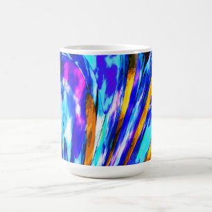 Caneca De Café Momentos sortudos arte decorativa