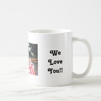Caneca De Café momkids, MerryChristmas, mamã!! , WeLoveYou!!