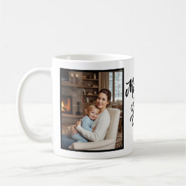 Caneca De Café Mommin Ain't Easy Brush Script Custom 2 Photo