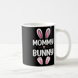 Caneca De Café Mommy Bunny Matching Family Mommy Easter Day 