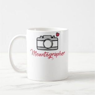 Caneca De Café Momtographer Para Mães Fotógrafas de Fotografia