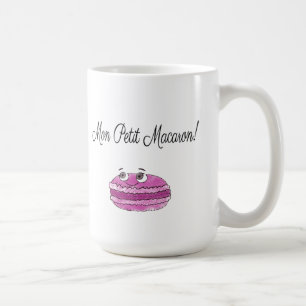 Caneca De Café Mon Petit Macaron Personalizado
