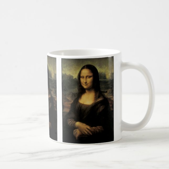 Caneca De Café Mona Lisa (Direita)