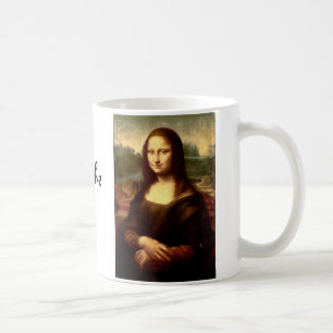 Caneca De Café Mona Lisa - A Senhora com o Sorriso Místico