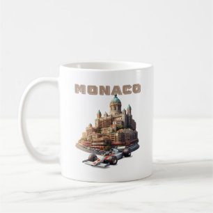 Caneca De Café Mônaco Monte Carlo