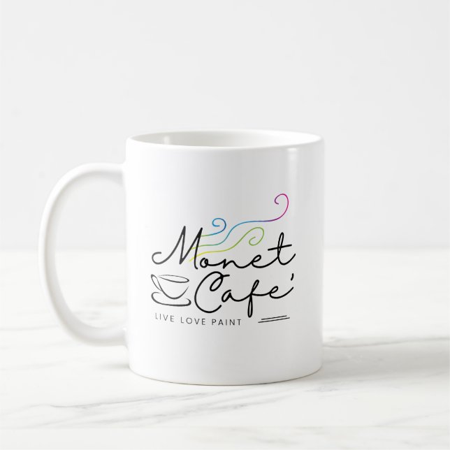 Caneca De Café Monet Cafe Coffee Mug (Esquerda)
