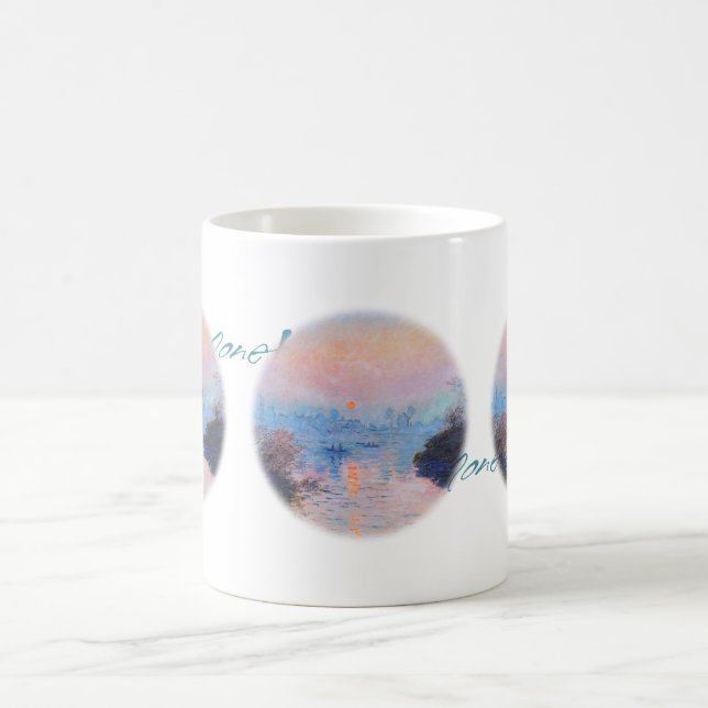 Caneca De Café Monet * por do sol (Centro)