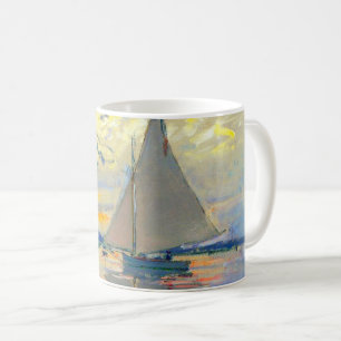 Caneca De Café Monet Sailboat no Le Petit-Gennevilliers