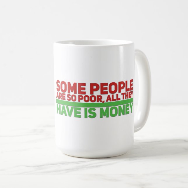 Caneca De Café Money - Classic Mug (Frente Esquerda)