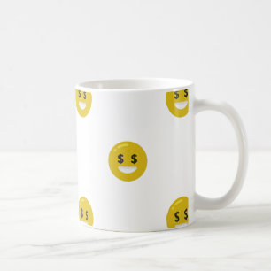 Caneca De Café money eye emoji