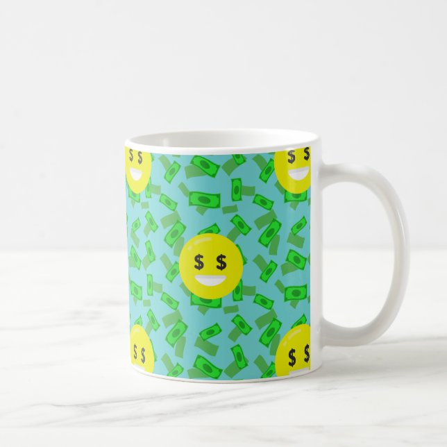 Caneca De Café money eyed emoji (Direita)