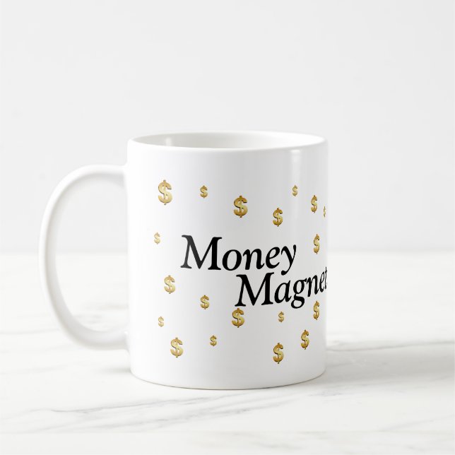 Caneca De Café Money Magnet Mug (Esquerda)