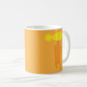 Caneca De Café Monge Budista