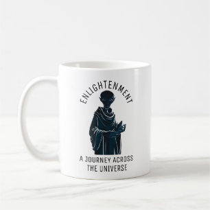 Caneca De Café Monge da Alienígena espiritual