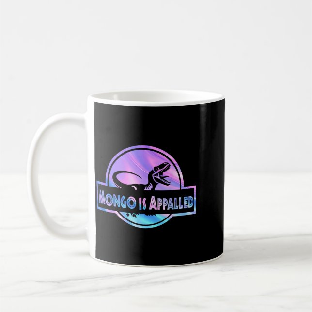 Caneca De Café Mongo É Um Dinossauro Engraçado Voador Para (Esquerda)