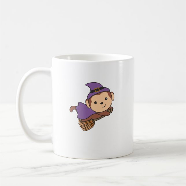 Caneca De Café Monkey Halloween Bruxelles Kids Witume (Esquerda)