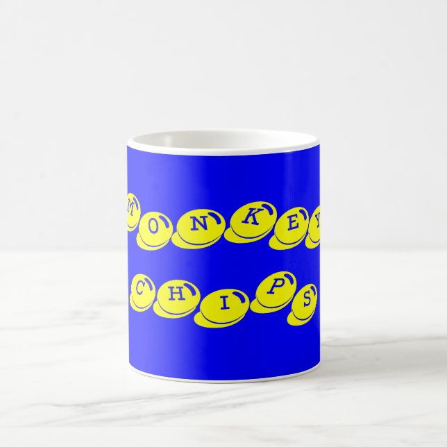 Caneca De Café MonkeyChips (Centro)