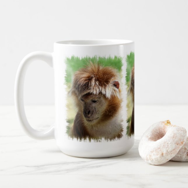 CANECA DE CAFÉ MONKEYS CAFFEE MUG (Com Donut)