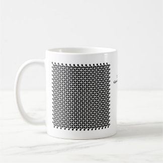 Caneca De Café Mono Maze - Fluxo Retro