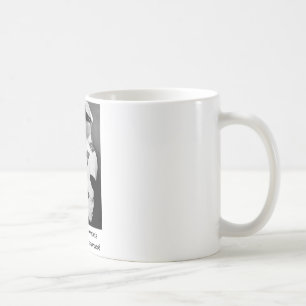 Caneca De Café Monocle velho da foto do ~ do filme silencioso