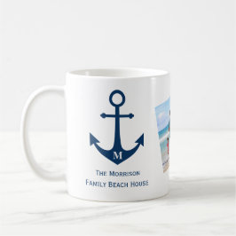 Caneca De Café Monograma Anchor Family Beach House