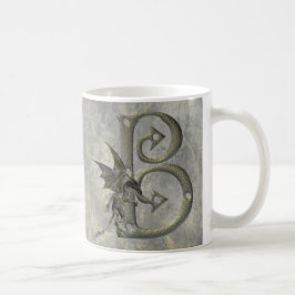Caneca De Café Monograma B da gárgula