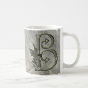 Caneca De Café Monograma B da gárgula