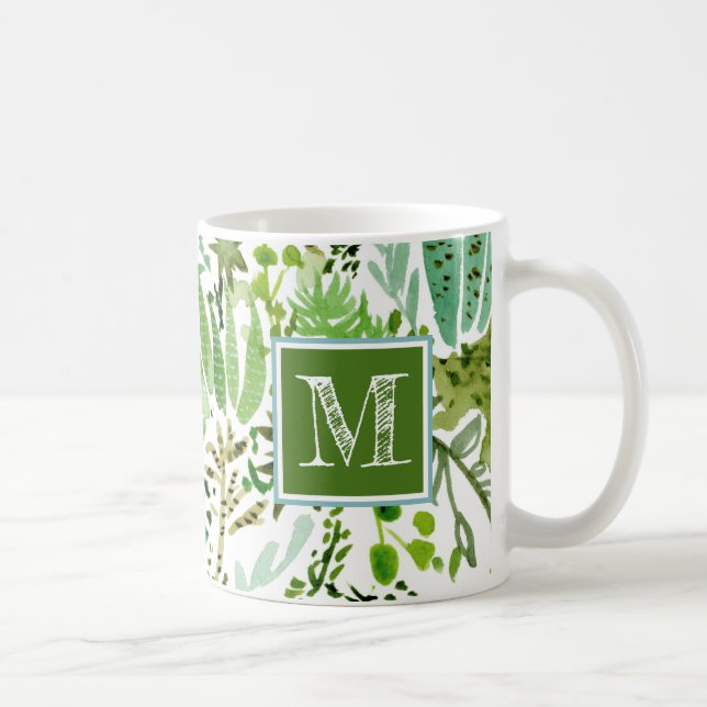 Caneca De Café Monograma | Campo de sucesso I (Direita)