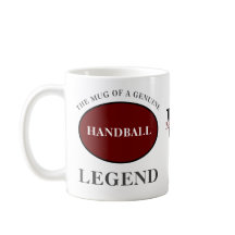 Monograma da lenda do handebol Adicionar seu nome 