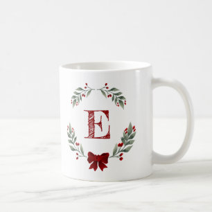 Caneca De Café Monograma de Fora de Natal