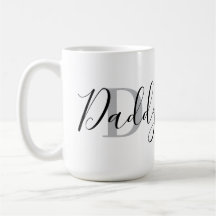 Monograma de Papai Cinza