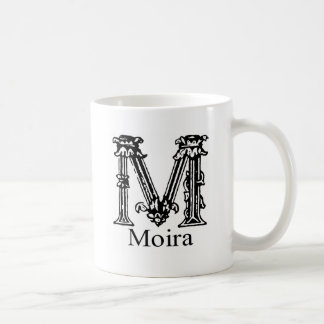 Caneca De Café Monograma extravagante: Moira