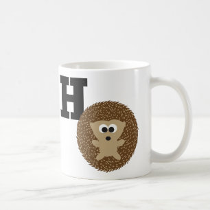 Caneca De Café Monograma H é para o porco
