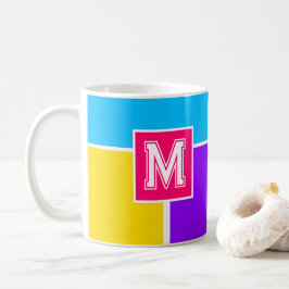 Caneca De Café Monograma Luxuoso