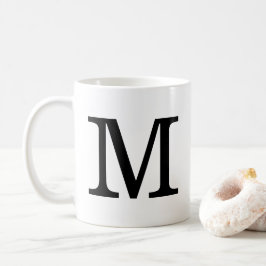 Caneca De Café Monograma M Clássico Mug, 11 oz