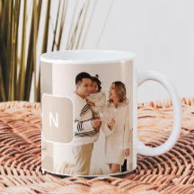 Monograma Neutro Simples Duas Foto