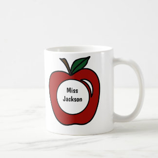 Caneca De Café Monograma Personalizado de Oferta-Apple
