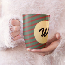 Monograma Personalizado Vermelhos e Verdes com str