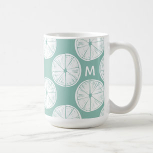 Caneca De Café Monograma Vamos Taco Sobre Amor Patte de Limão