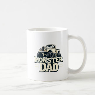 Caneca De Café Monster car