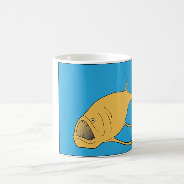 Caneca De Café Monster Fish Coffee Mug (Centro)