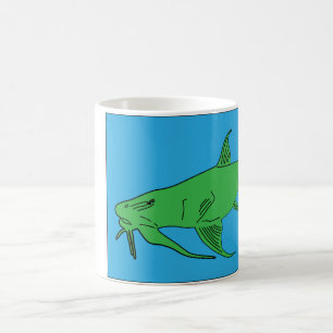Caneca De Café Monster Fish Coffee Mug