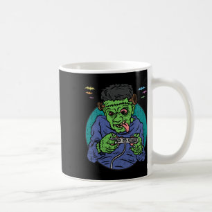 Caneca De Café Monster Halloween Costume Jogos Contro