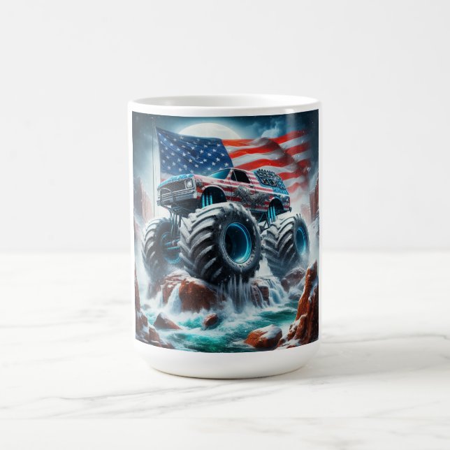 CANECA DE CAFÉ MONSTER TRUCK CAFFEE MUG (Centro)