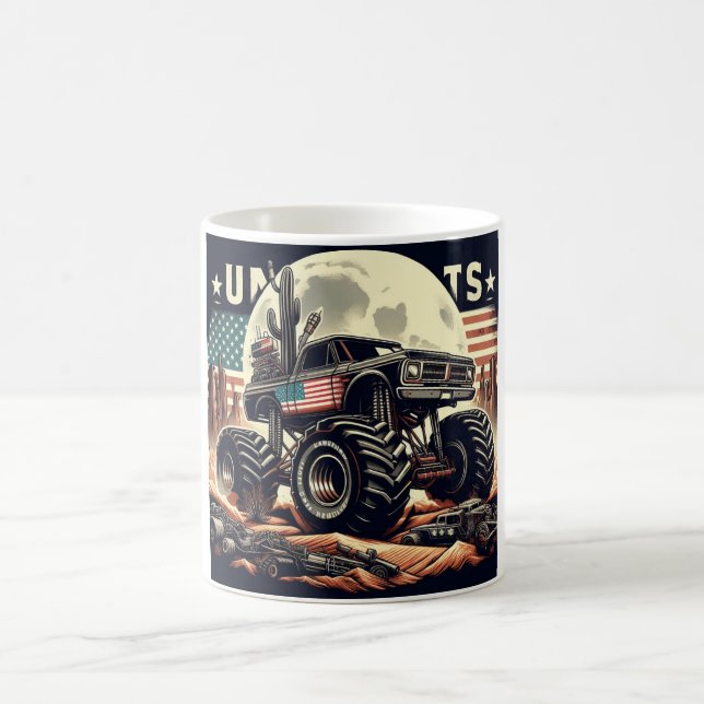 CANECA DE CAFÉ MONSTER TRUCK CAFFEE MUG (Centro)
